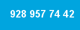 928 957 74 42